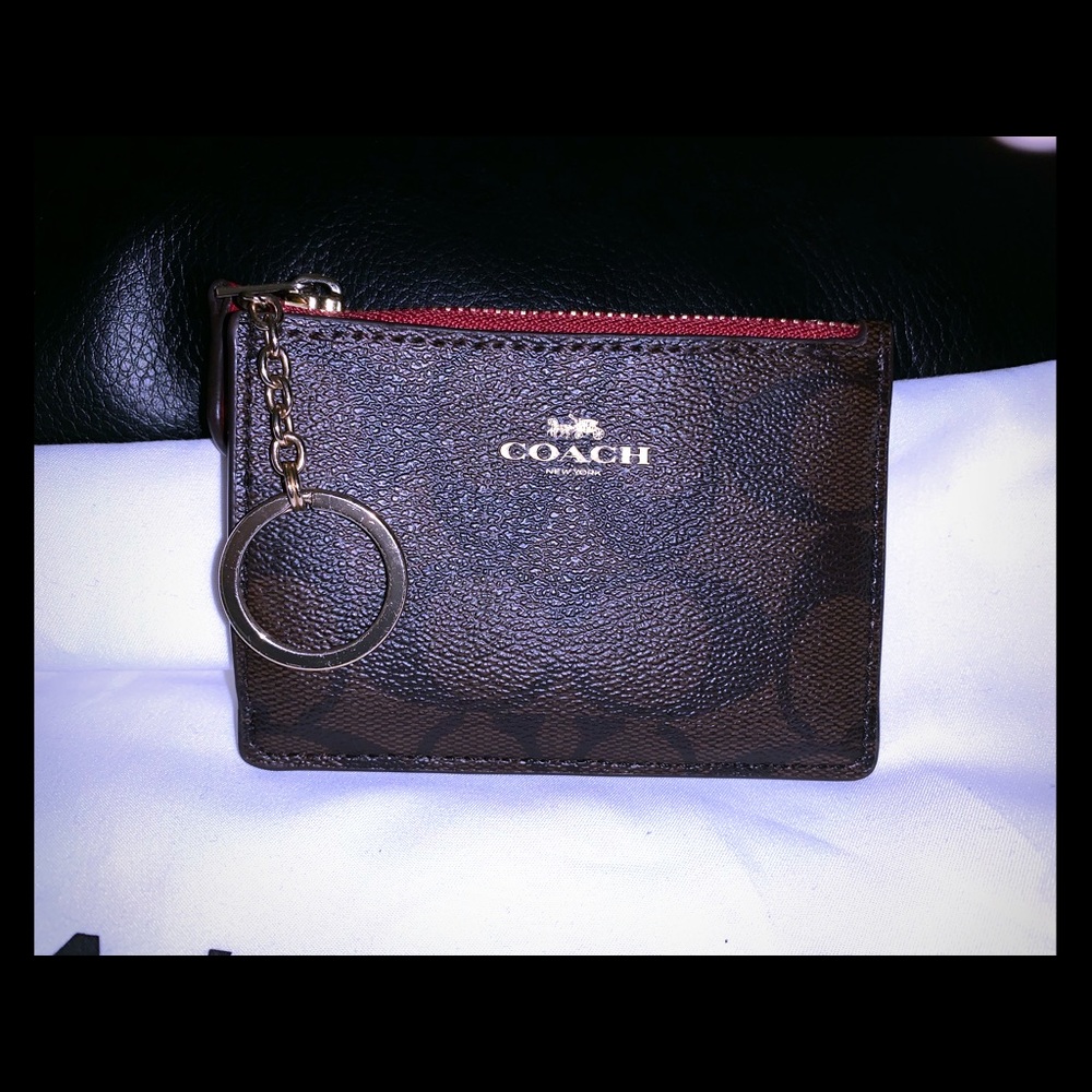 Coach Key Chain/ Card Holder